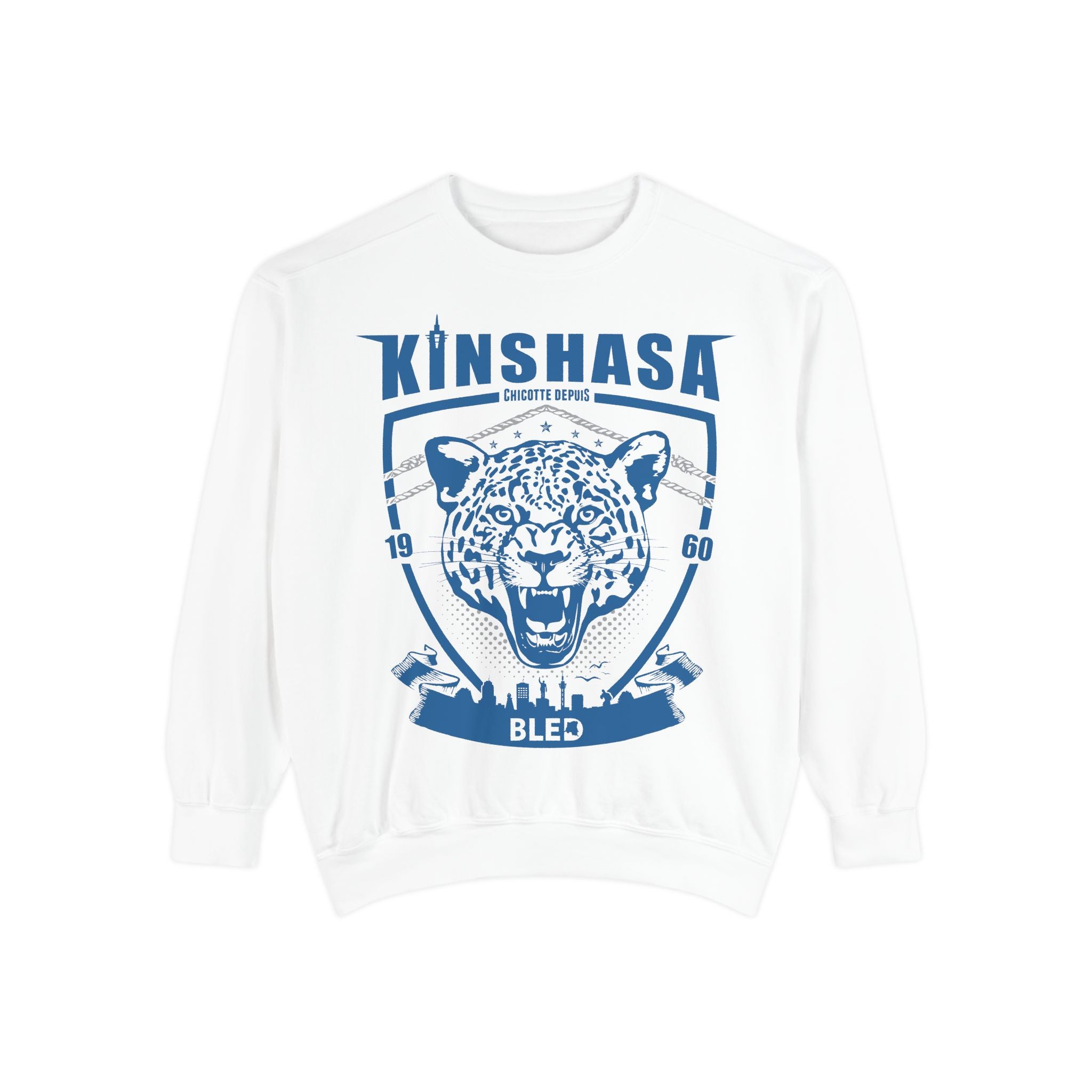 Kinshasa Sweatshirt 1960 | crest Vintage Design